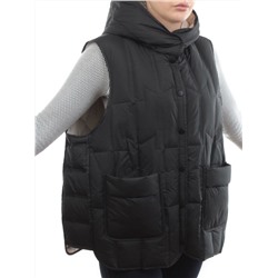 24-618 BLACK Жилет утепленный женский