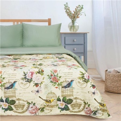 Постельное бельё дуэт «Этель. Счастье быть дома», мако-сатин