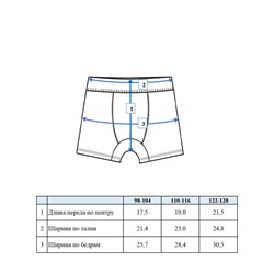 Трусы-боксеры для мальчика, 2 шт. в комплекте