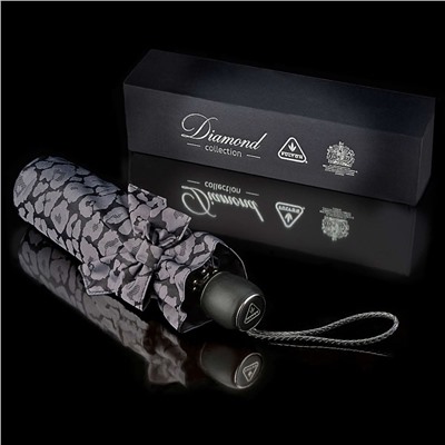 L852-4282 LeopardPrint (Леопард) Зонт женский механика Fulton