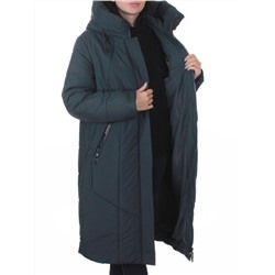 A615 AQUAMARINE Пальто зимнее женское (верблюжья шерсть, 120 гр. холлофайбер)