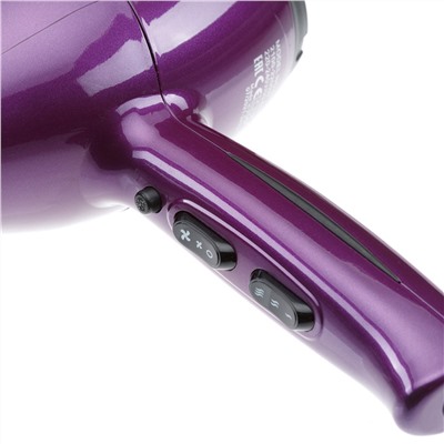 Dewal Профессиональный фен для волос / Purple 03-106 Forsage, фиолетовый, 2200 Вт