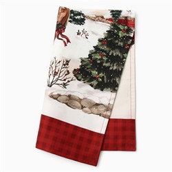 Полотенце Этель "Happy Holidays" 40х73 см, 100% хлопок, саржа 190 г/м2