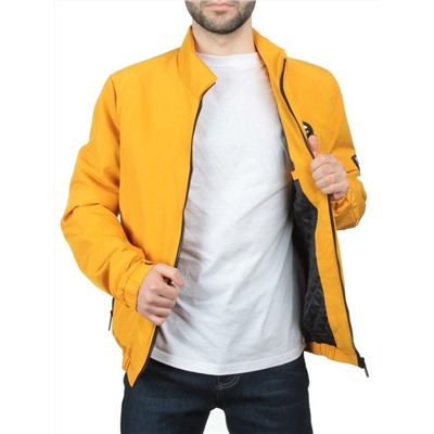 EM25057-1 YELLOW Куртка-бомбер мужская демисезонная (100 гр. синтепон)
