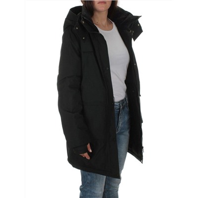 22352 BLACK Куртка зимняя женская (200 гр. холлофайбера)