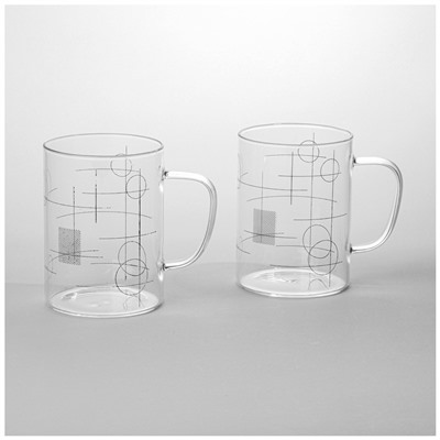 НАБОР ИЗ 2-Х КРУЖЕК 480 МЛ D=8 СМ H=10,5 СМ