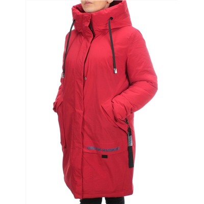 21-968 RED Пальто женское зимнее (200 гр. холлофайбера)