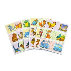 Развивающая игра "Чей домик?"