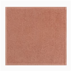 Набор махровых декоративных салфеток Этель Beautiful, 30×30 см - 8 шт, коричневый, 100% хлопок