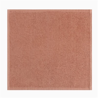 Набор махровых декоративных салфеток Этель Beautiful, 30×30 см - 8 шт, коричневый, 100% хлопок