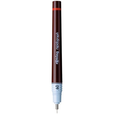 Рапидограф Rotring 0.6 мм,  пластик. корпус, картридж с чернилами
