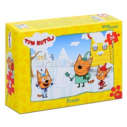 Пазлы 54 "Три кота - 1" (AO "СТС")