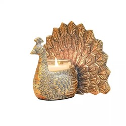 Подсвечник Павлин, Dancing Peacock Figurine Candle Holder, произв. Behoma
