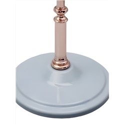 Rama Rose Зеркало косметическое двустороннее настольное K475, овальное, 16,5 x 19,7 см