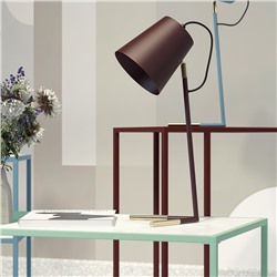 Лампа настольная Byokko, Ø20х47 см, сливовая