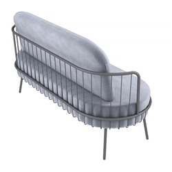 Диван SHT-SF8
                        стальной серый / графит муар