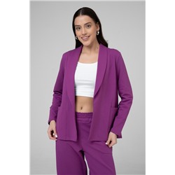 Жакет женский 25-450L3-44 яр.сливовый