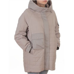 9608 GRAY Куртка стеганная демисезонная женская (100 гр. синтепон)