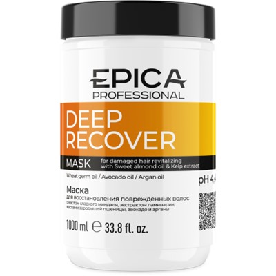 EPICA Маска Deep Recover восстанов повреждённых волос 1000 мл
