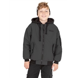 Куртка утеплённая для мальчика NIKASTYLE 4м5525 Черный Nikastyle
