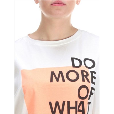 KD-791 WHITE/CORAL Костюм-двойка женский 7986 TREND