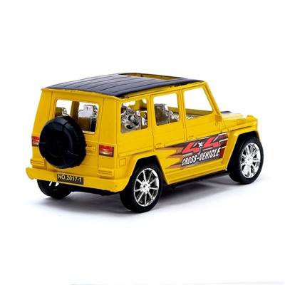 Машина инерционная «Джип», 1:18, МИКС