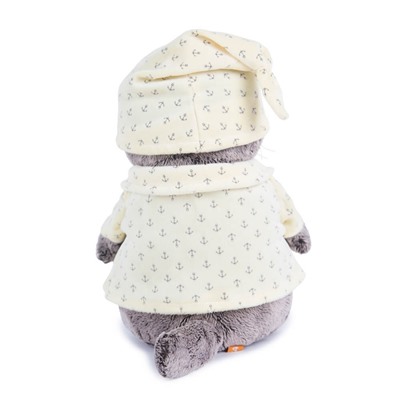Мягкая игрушка "Кот Басик в пижаме " (25 см)
