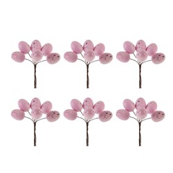 GAEM Набор из 6-ти изделий декоративных "Яйца пасхальные", L17 W3,5 H17,5/10 см