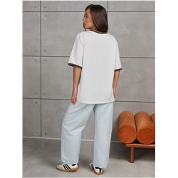 Футболка "Аура" Экрю женская