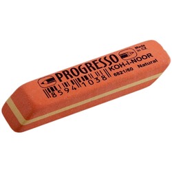 Ластик Koh-I-Noor "Progresso" 60, комбинированный, каучук, 57*14*8мм