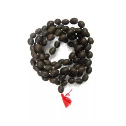 Чётки из Семян Лотоса (108 шариков), Kamal Gutta (Lotus Seed) Mala, произв. Kalyan Puja
