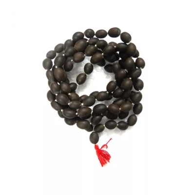 Чётки из Семян Лотоса (108 шариков), Kamal Gutta (Lotus Seed) Mala, произв. Kalyan Puja