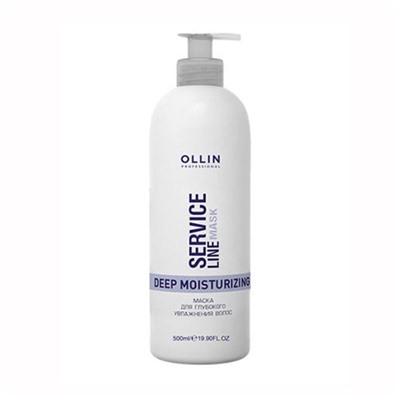 Оллин Професионал Маска для глубокого увлажнения волос Deep Moisturizing Mask Service line, Ollin Professional 500 мл