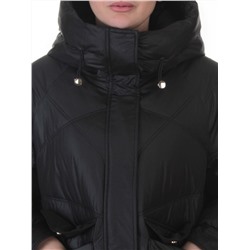 EB2819 BLACK Куртка зимняя женская (200 гр. холлофайбер)