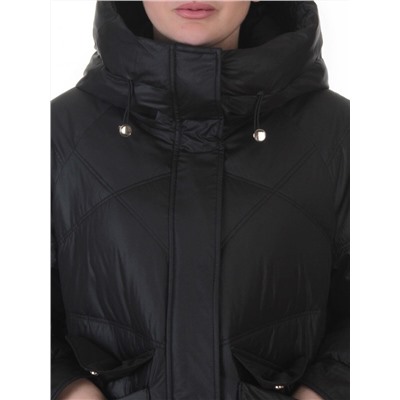EB2819 BLACK Куртка зимняя женская (200 гр. холлофайбер)