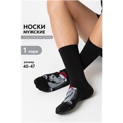 Мужские носки стандарт Лукас / черный