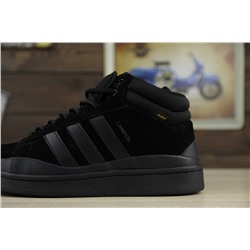 Зимние Adidas Campus из натуральной замши