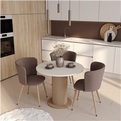 Обеденная группа SHT-DS302
                        левантера / кофе мокко / прозрачный лак