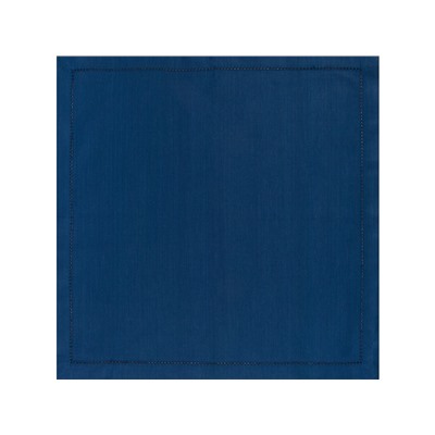 16С-4ЯК Салфетка 45*45 "Атласная" цв. синий (по 6 шт