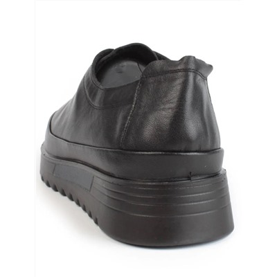 03-5310 BLACK Полуботинки женские (натуральная кожа)