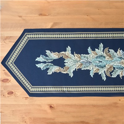 ДОРОЖКА "ЛИСТЬЯ МОРИСА" GOLD STRIPE  45Х300СМ, 100% ХЛОПОК,ТВИЛ C ПРОПИТКОЙ