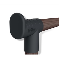 Вешалка CH-4345 на колесиках
                        черный / темный орех