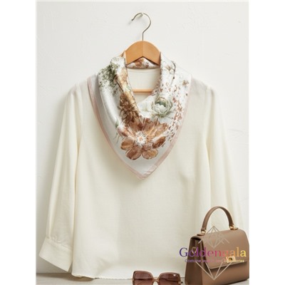 Платок из натурального шелка "Нежность прикосновения" Арт В1057/08