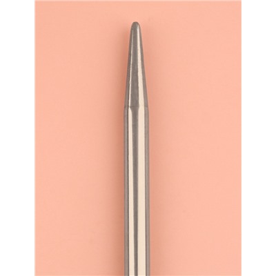 Спицы круговые, для вязания, с металлическим тросом, d=4.5 мм, 14/80 см