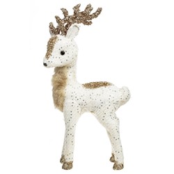 GAEM Фигурка декоративная "Олень, L23 W11 H44 см