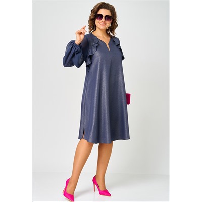 Платье EVA GRANT 7322А т.синий