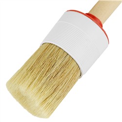 Кисть круглая №12 (45 мм) натуральная щетина, деревянная ручка MTX