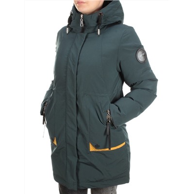 M2008 DK. GREEN Пальто зимнее женское MARIA