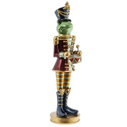 GAEM Фигурка декоративная "Солдатик-лягушонок", L9,5 W9,5 H37,5 см