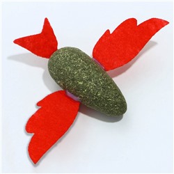 Игрушка для кошек «Птичка» из кошачьей мяты, 8 х 2.5 см